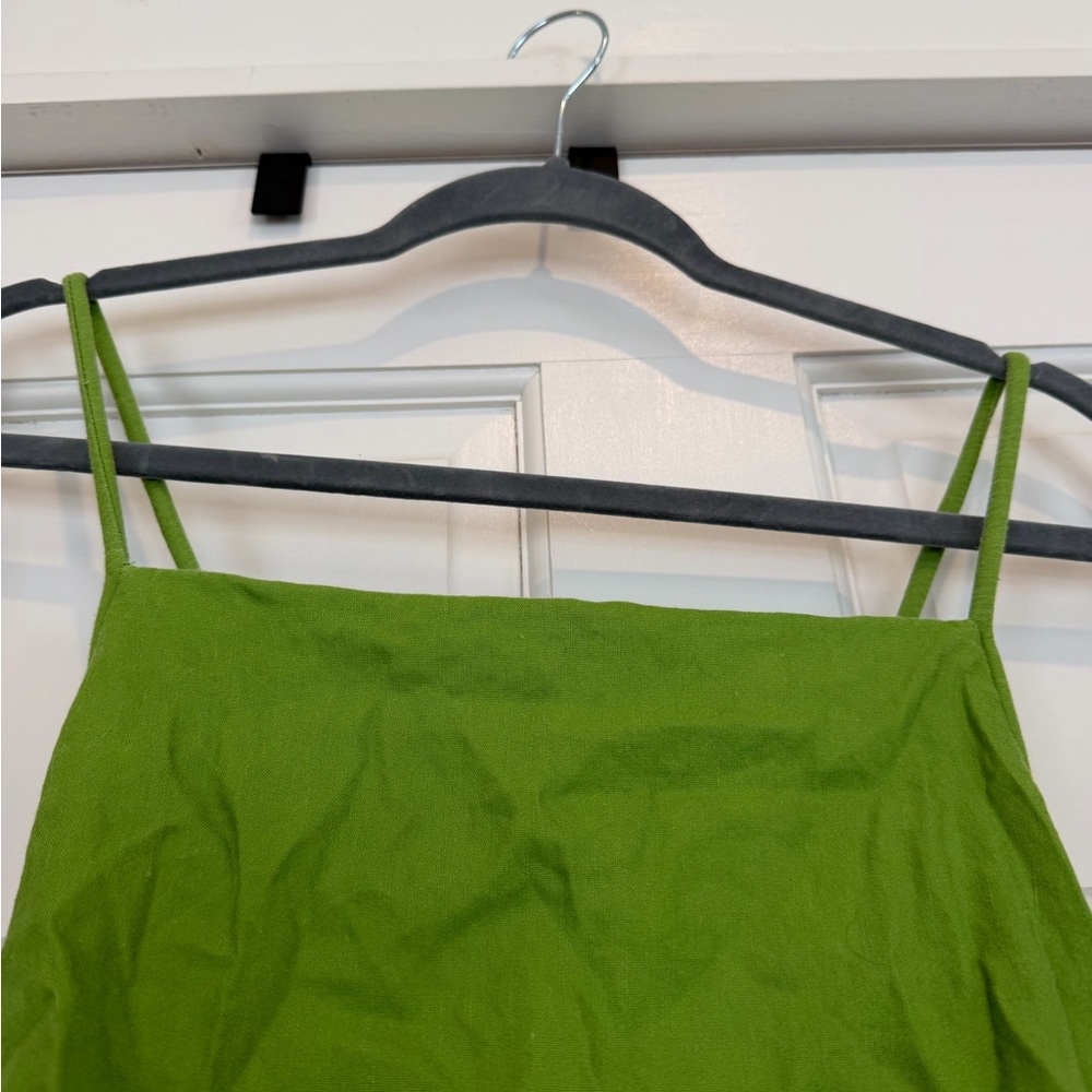 Urban Revivo Lime Green Drawstring Dress - Picture 4 of 7
